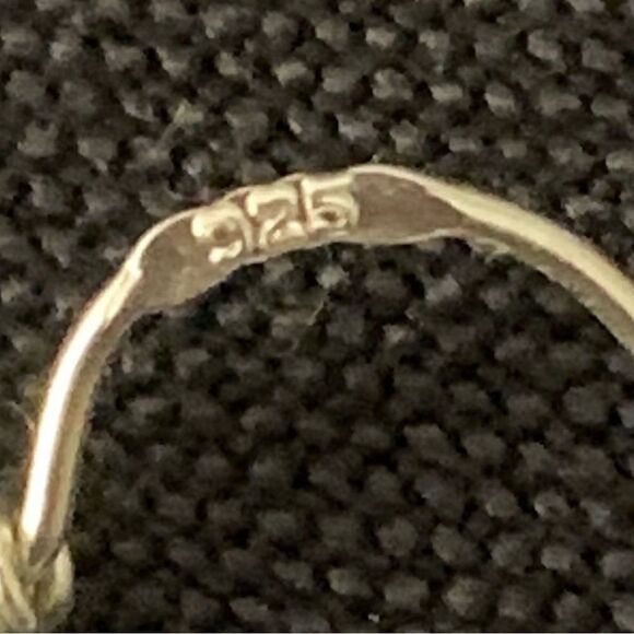 925 Hand crochet earrings - Picture 3 of 5